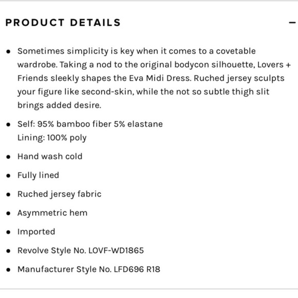 NEW Lovers + Friends Bodycon Dress Eva Asymmetrical Stretch Jersey - Picture 6 of 7